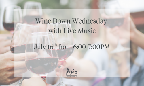 Wine Down Wednesday with Live Music Wine Down Wednesday with Live Music