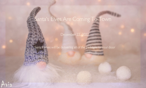  Santas Elves are Coming to Town! Cover Image