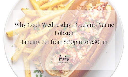 Why Cook Wednesday - Cousin's Maine Lobster