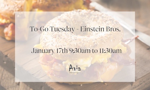 To-Go Tuesday - Einstein Bros.