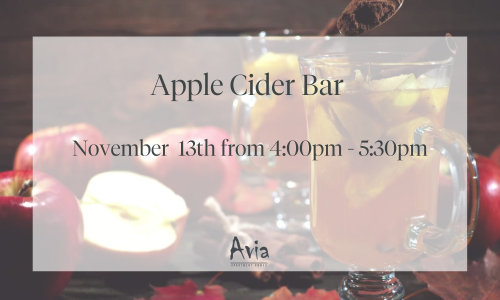 Apple Cider Bar