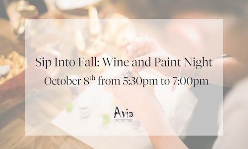 Sip Into Fall: A Wine and Paint Night