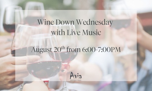Wine Down Wednesday with Live Music Wine Down Wednesday with Live Music