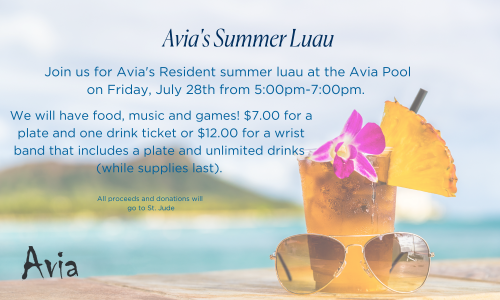Avia's Summer Luau Cover Image