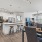 open concept living room, kitchen and dining area